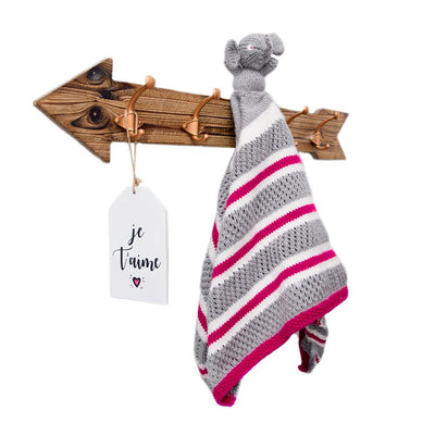 Doudou éléphant pour les tout p'tits